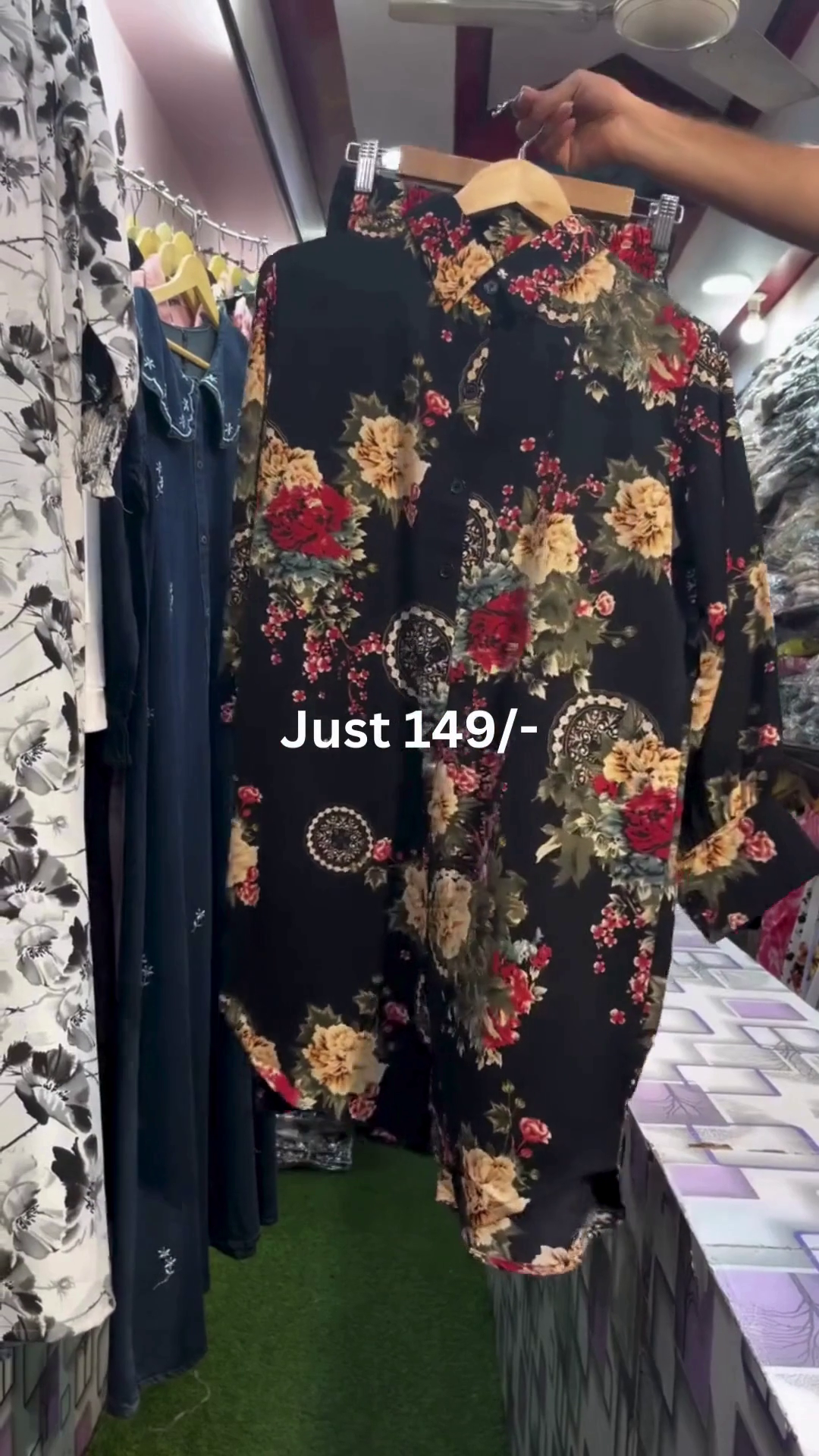 Boho Printed Oversized Casual Shirt