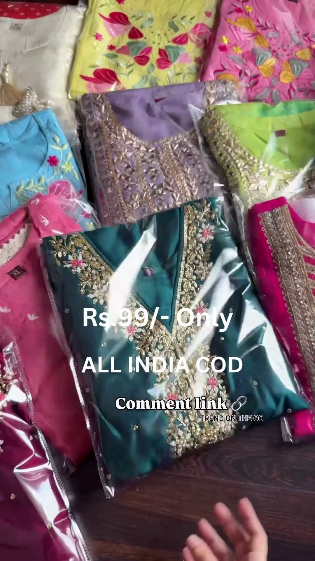 Premium Embroidered Festive Kurti