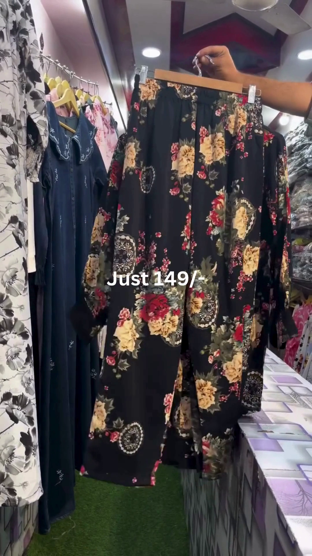 Floral Printed Long Casual Shirt Dress