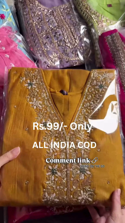 Premium Embroidered Ethnic Kurti Collection
